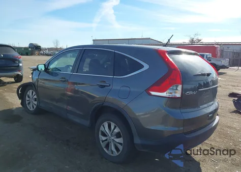 2013 Honda Cr-V Ex z USA, uszkodzony, nr VIN 2HKRM4H59DH644186
